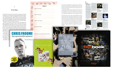 Ook lifestyle-boeken worden bij ZetSpiegel gezet en opgemaakt